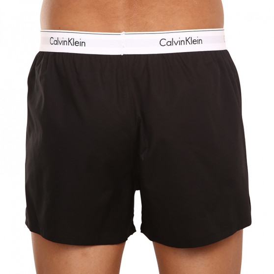 2PACK ανδρικό σορτς Calvin Klein μαύρο (NB1396A-001)