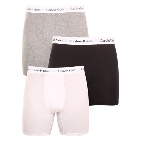 3PACK ανδρικό σορτς μποξεράκι Calvin Klein πολύχρωμο (NB1770A-MP1)