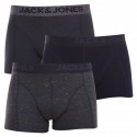 3PACK ανδρικό σορτς μποξεράκι Jack and Jones πολύχρωμο (12184161 - Navy blazer/blue)