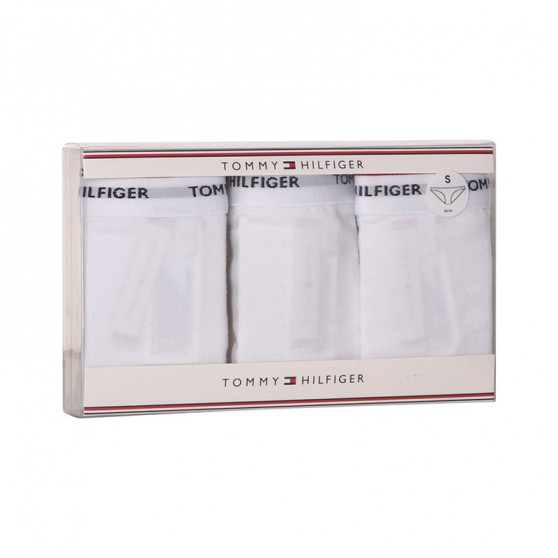 3PACK γυναικεία εσώρουχα Tommy Hilfiger λευκό (UW0UW00043 100)