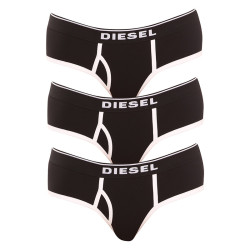 3PACK γυναικεία εσώρουχα Diesel μαύρο (00SQZS-0EAUF-E4101)