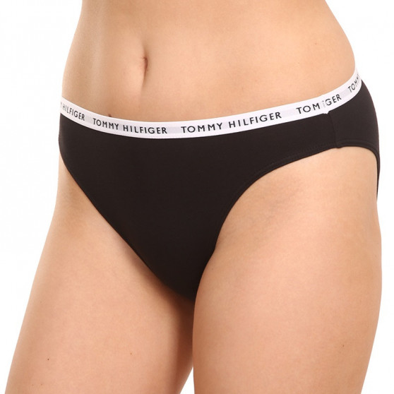 3PACK γυναικεία εσώρουχα Tommy Hilfiger μαύρο (UW0UW02828 0R7)