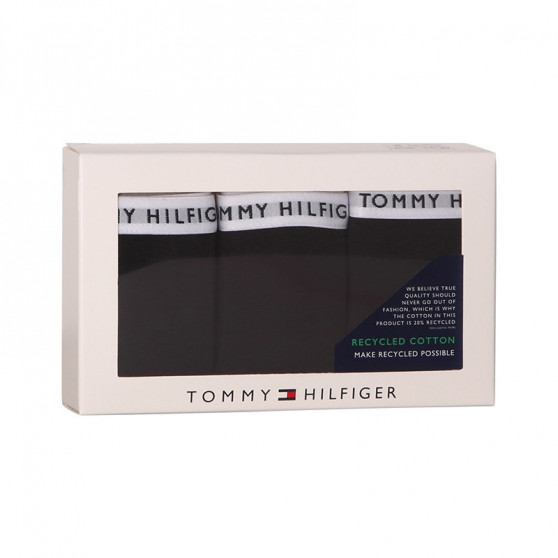 3PACK γυναικεία εσώρουχα Tommy Hilfiger μαύρο (UW0UW02828 0R7)