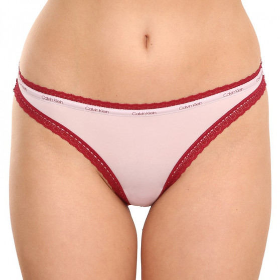 3PACK γυναικείο εσώρουχο Calvin Klein πολύχρωμο (QD3804E-W4Z)