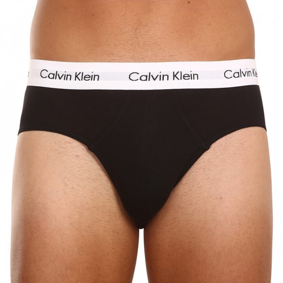 3PACK ανδρικό σλιπ Calvin Klein μαύρο (U2661G-001)