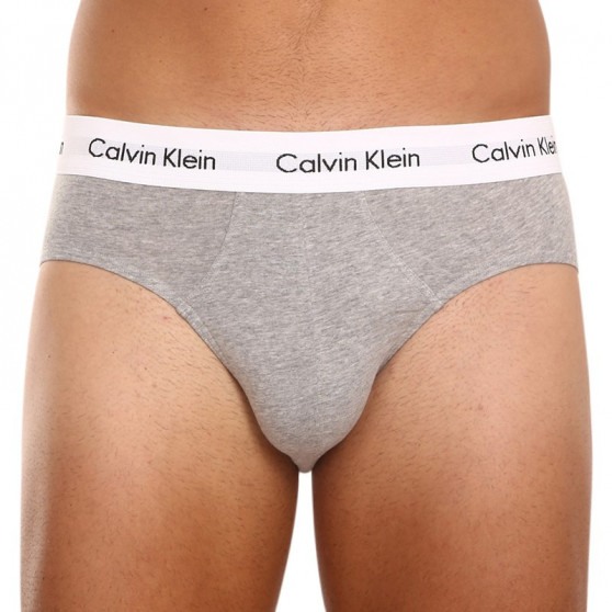 3PACK ανδρικό σλιπ Calvin Klein πολύχρωμο (U2661G-998)