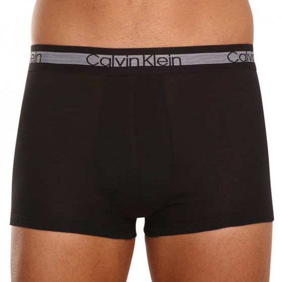 3PACK ανδρικό σορτς μποξεράκι Calvin Klein μαύρο (NB1799A-001)