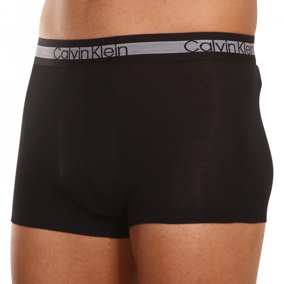 3PACK ανδρικό σορτς μποξεράκι Calvin Klein μαύρο (NB1799A-001)