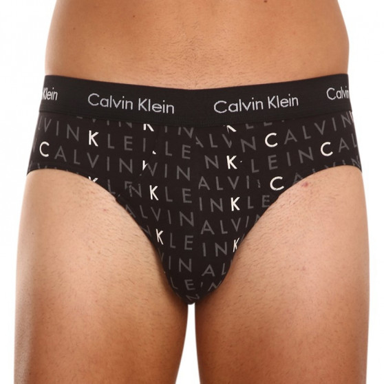 3PACK ανδρικό σλιπ Calvin Klein πολύχρωμο (U2661G-YKS)