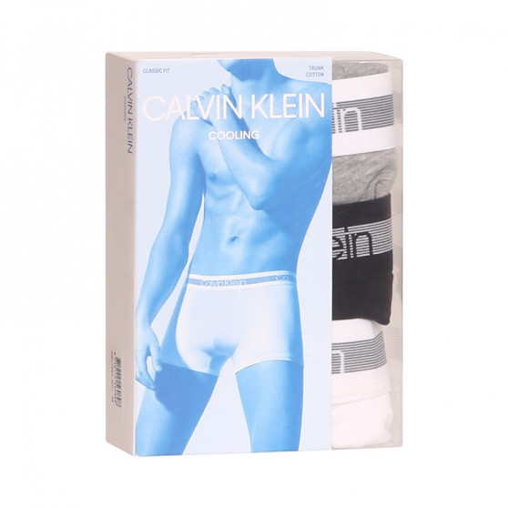 3PACK ανδρικό σορτς μποξεράκι Calvin Klein πολύχρωμο (NB1799A-MP1)