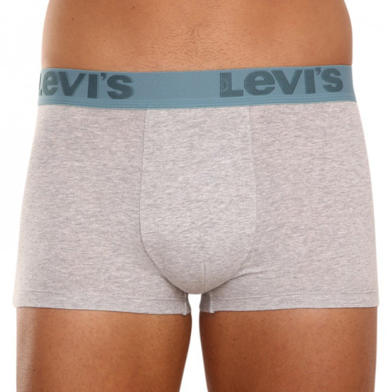 3PACK ανδρικό σορτς μποξεράκι Levis γκρι (905042001 015)