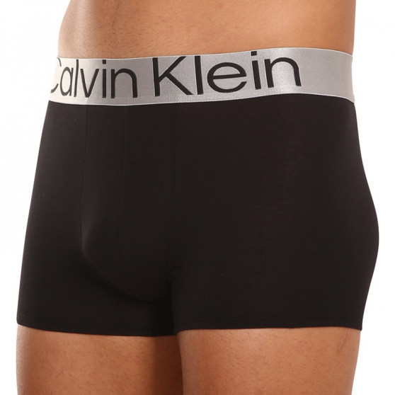 3PACK ανδρικό σορτς μποξεράκι Calvin Klein μαύρο (NB3130A-7V1)