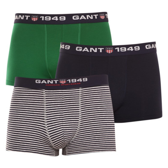 3PACK ανδρικό σορτς μποξεράκι Gant πολύχρωμο (902213053-094)