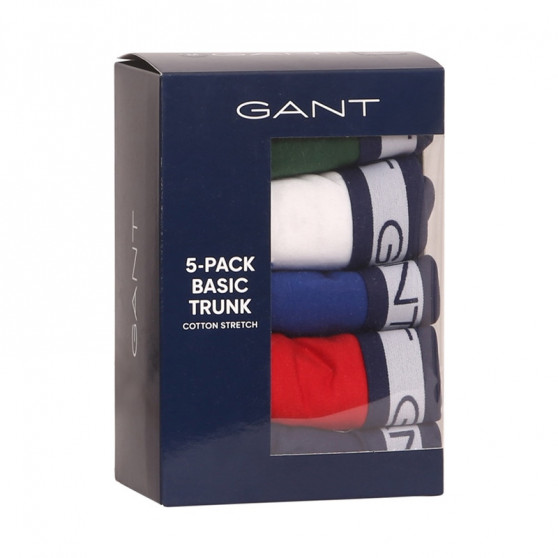 5PACK ανδρικό σορτς μποξεράκι Gant πολύχρωμο (902035553-338)