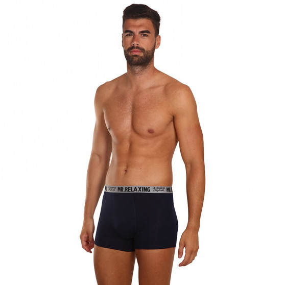 10PACK ανδρικό σορτσάκι μποξεράκι Lee Cooper μπλε (LCUBOX10P0101-1410367)