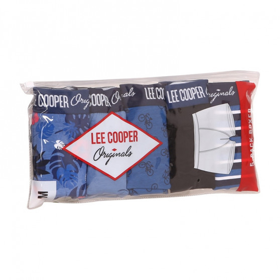 5PACK ανδρικό σορτς μποξεράκι Lee Cooper πολύχρωμο (LCU32007034-1414517)