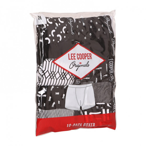 10PACK ανδρικό σορτς μποξεράκι Lee Cooper πολύχρωμο (LCUBOX10P0102-1440169)