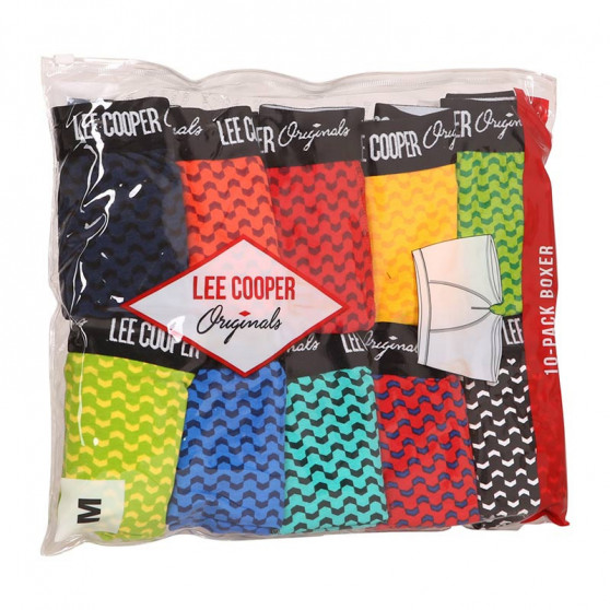 10PACK ανδρικό σορτς μποξεράκι Lee Cooper πολύχρωμο (LCUBOX10P0103-1769862)