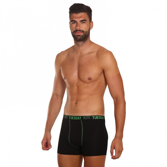 7PACK ανδρικό σορτς μποξεράκι Lee Cooper μαύρο (LCUBOX7P0110-1769913)