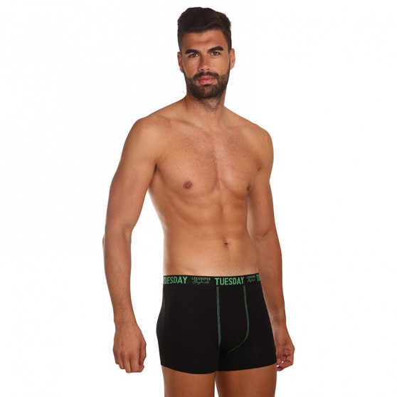 7PACK ανδρικό σορτς μποξεράκι Lee Cooper μαύρο (LCUBOX7P0110-1769913)