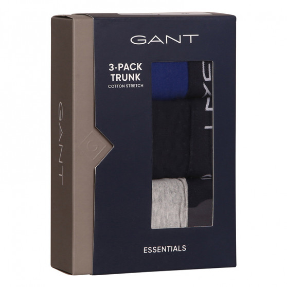 3PACK ανδρικό σορτς μποξεράκι Gant πολύχρωμο (902223003-436)