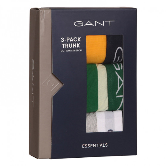 3PACK ανδρικό σορτς μποξεράκι Gant πολύχρωμο (902223303-316)