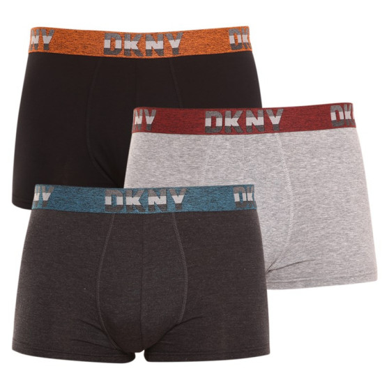 3PACK ανδρικό σορτς μποξεράκι DKNY Bellevue πολύχρωμο (U5_6654_DKY_3PKA)