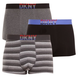 3PACK ανδρικό σορτς μποξεράκι DKNY Hinton πολύχρωμο (U5_6660_DKY_3PKB)