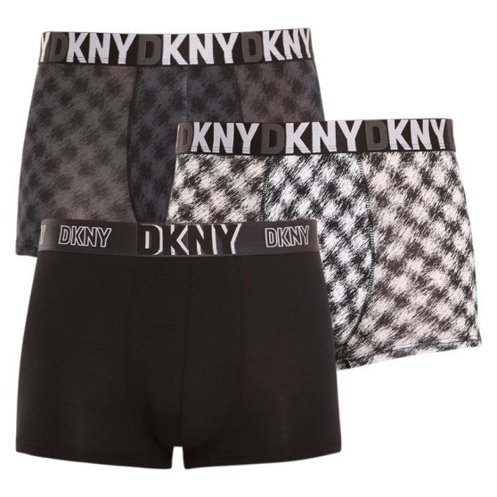 3PACK ανδρικό σορτς μποξεράκι DKNY Ashland πολύχρωμο (U5_6668_DKY_3PKA)