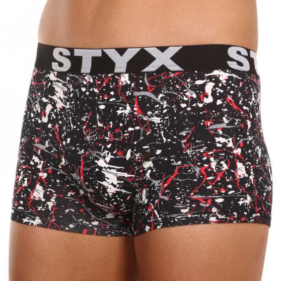 Ανδρικά σορτς μπόξερ Styx art sports rubber oversized Jáchym (R850)