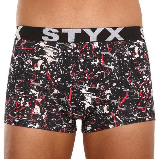 Ανδρικά σορτς μπόξερ Styx art sports rubber oversized Jáchym (R850)