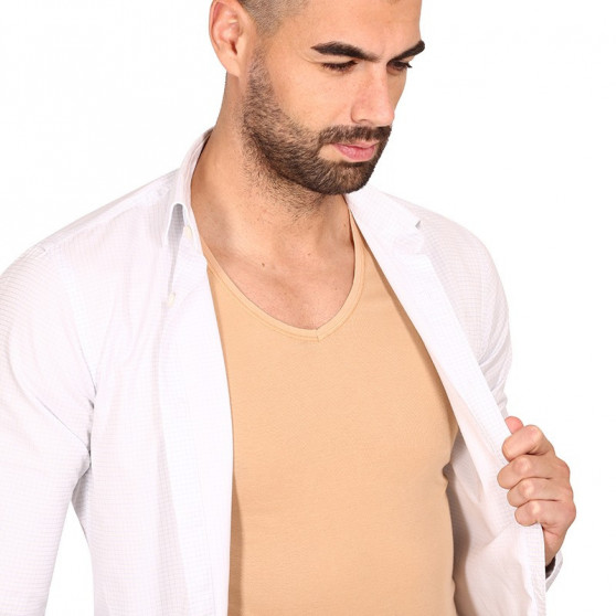 Ανδρικό αόρατο T-shirt Covert μπεζ (145685-410)