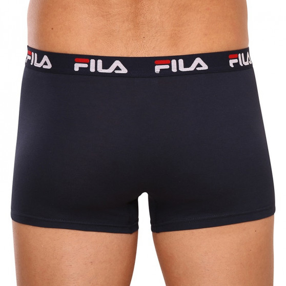 2PACK ανδρικό σορτσάκι μποξεράκι Fila μπλε (FU5142/2-321)