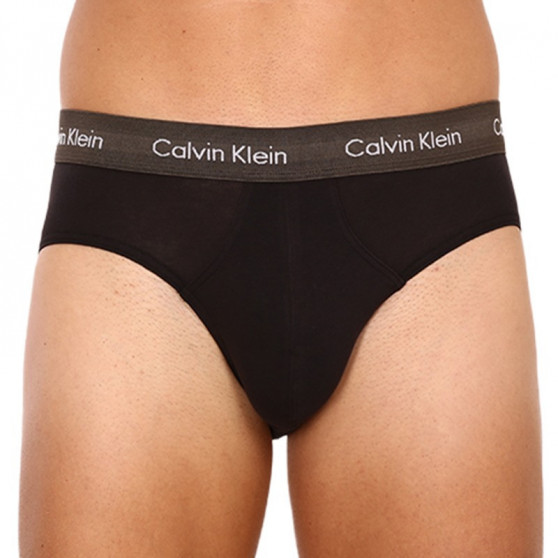 3PACK ανδρικό σλιπ Calvin Klein πολύχρωμο (U2661G-6EW)