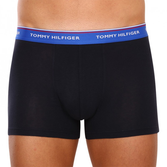 3PACK ανδρικό σορτς μποξεράκι Tommy Hilfiger σκούρο μπλε (UM0UM01642 0SN)