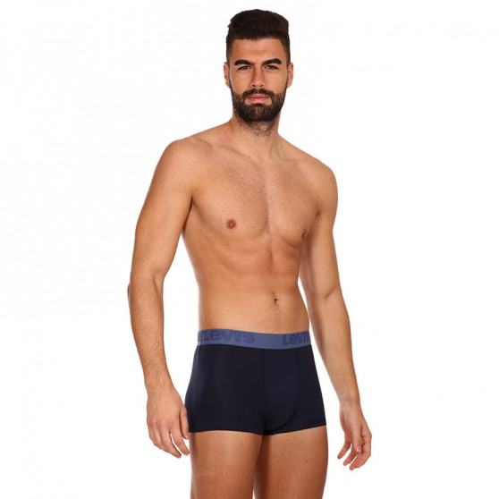 3PACK ανδρικό σορτς μποξεράκι Levis μαύρο (905042001 017)