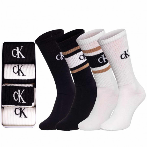 4PACK ανδρικές κάλτσες Calvin Klein πολύχρωμες (701219837 001)