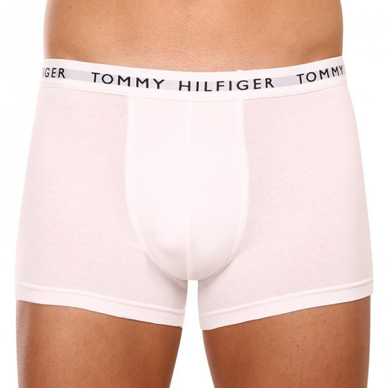 3PACK ανδρικό σορτς μποξεράκι Tommy Hilfiger λευκό (UM0UM02203 0VL)