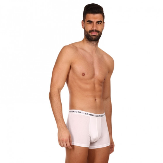 3PACK ανδρικό σορτς μποξεράκι Tommy Hilfiger λευκό (UM0UM02203 0VL)