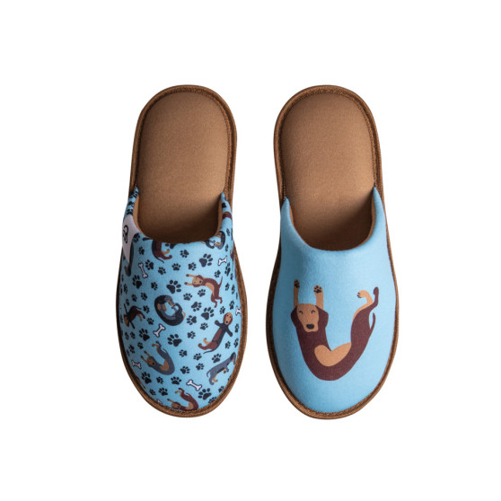 Happy Slippers Dedoles Dachshund (D-U-F-HS-C-C-104)