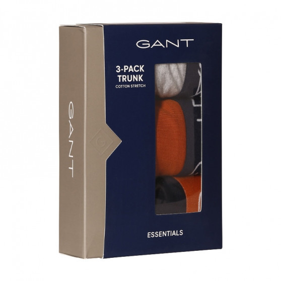 3PACK ανδρικό σορτς μποξεράκι Gant πολύχρωμο (902233003-824)