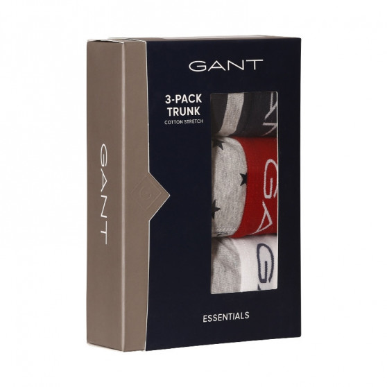 3PACK ανδρικό σορτς μποξεράκι Gant πολύχρωμο (902233423-094)