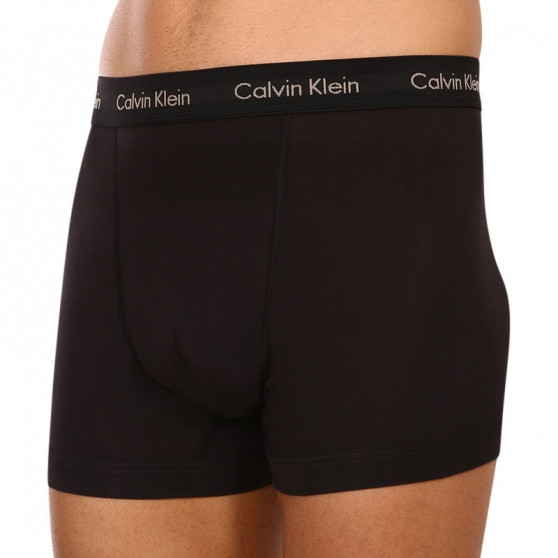 3PACK ανδρικό σορτς μποξεράκι Calvin Klein μαύρο (NB3056A-6G6)