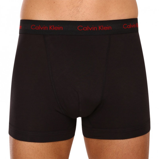 3PACK ανδρικό σορτς μποξεράκι Calvin Klein μαύρο (NB3056A-6G6)