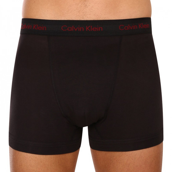 3PACK ανδρικό σορτς μποξεράκι Calvin Klein μαύρο (NB3056A-6G6)