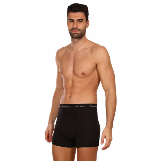 3PACK ανδρικό σορτς μποξεράκι Calvin Klein μαύρο (NB3056A-6G6)