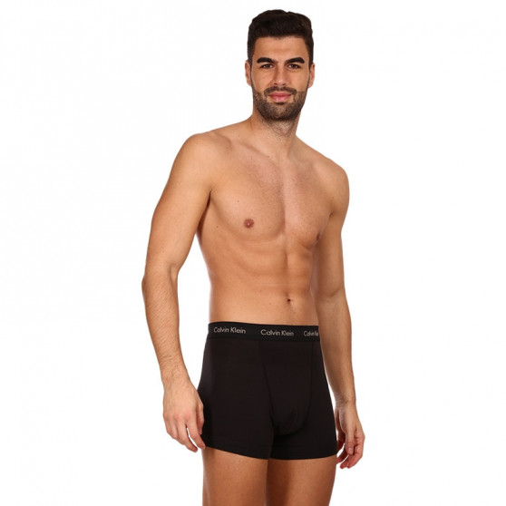 3PACK ανδρικό σορτς μποξεράκι Calvin Klein μαύρο (NB3056A-6G6)