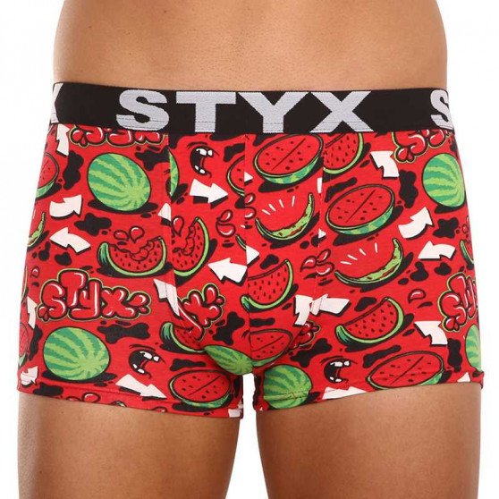 5PACK ανδρικό σορτς μποξεράκι Styx art sports λάστιχο πολύχρωμο (G85052535759)