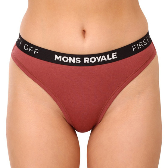 Γυναικείο στρινγκ Mons Royale merino pink (100311-1015-240)