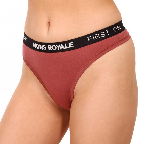 Γυναικείο στρινγκ Mons Royale merino pink (100311-1015-240)